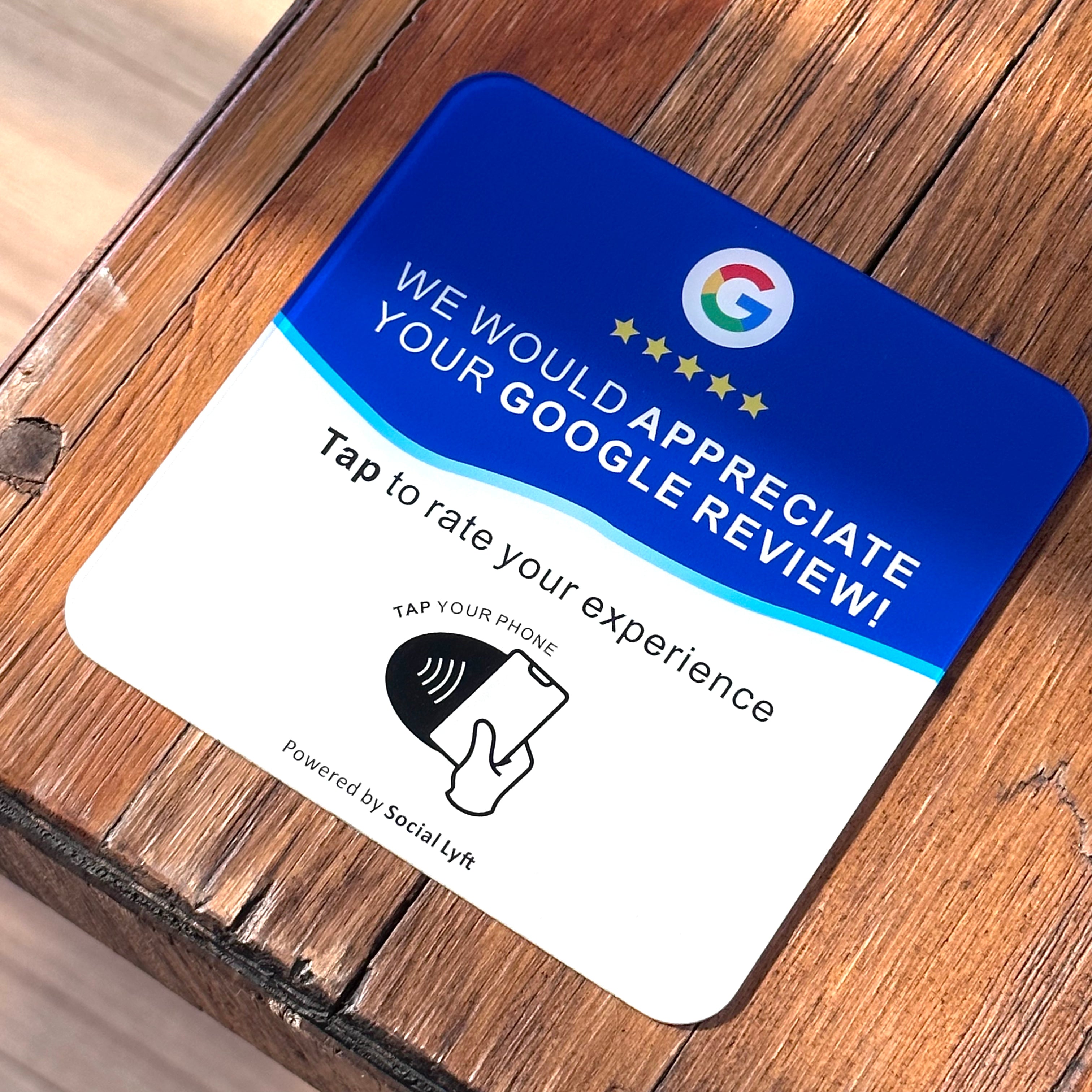 Social Lyft™ Google Review Card